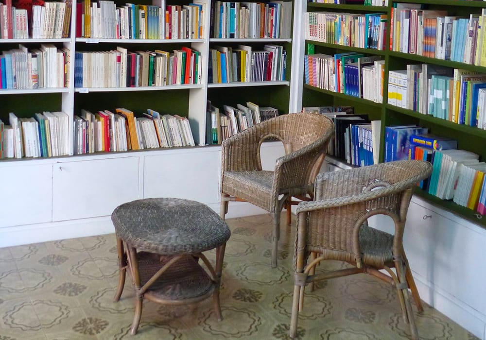 Il salottino della libreria Adriatica